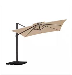 Jearey patio umbrella (beige)