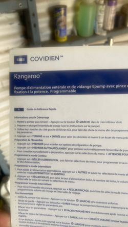 Kangaroo Medical Feeder