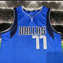 Youth NBA Dallas Royal Blue Jersey - #77