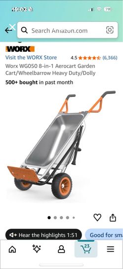 WORX HD garden dolly