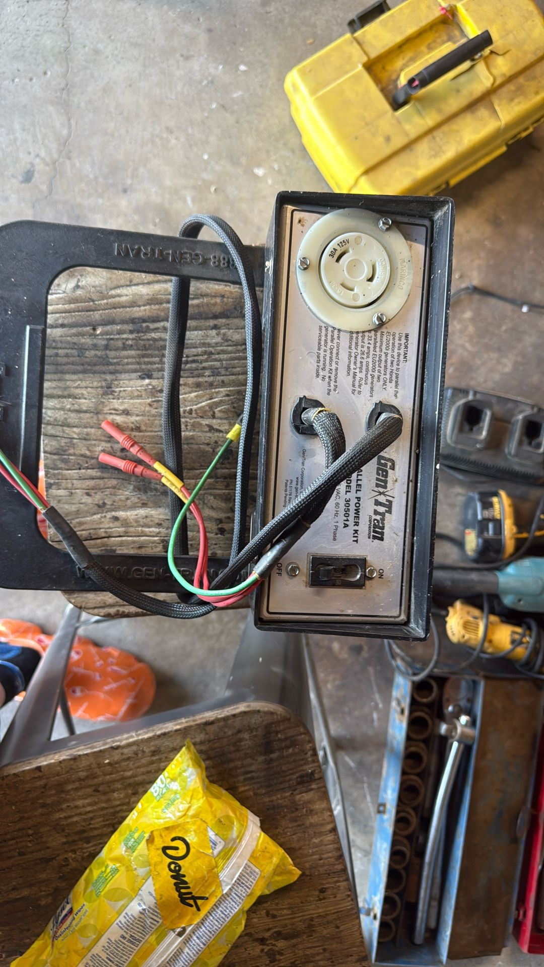 Gen Tran Honda Eu 2000 Generator Parallel Kit