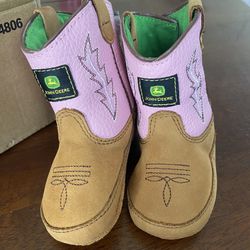 John Deere Baby Boots