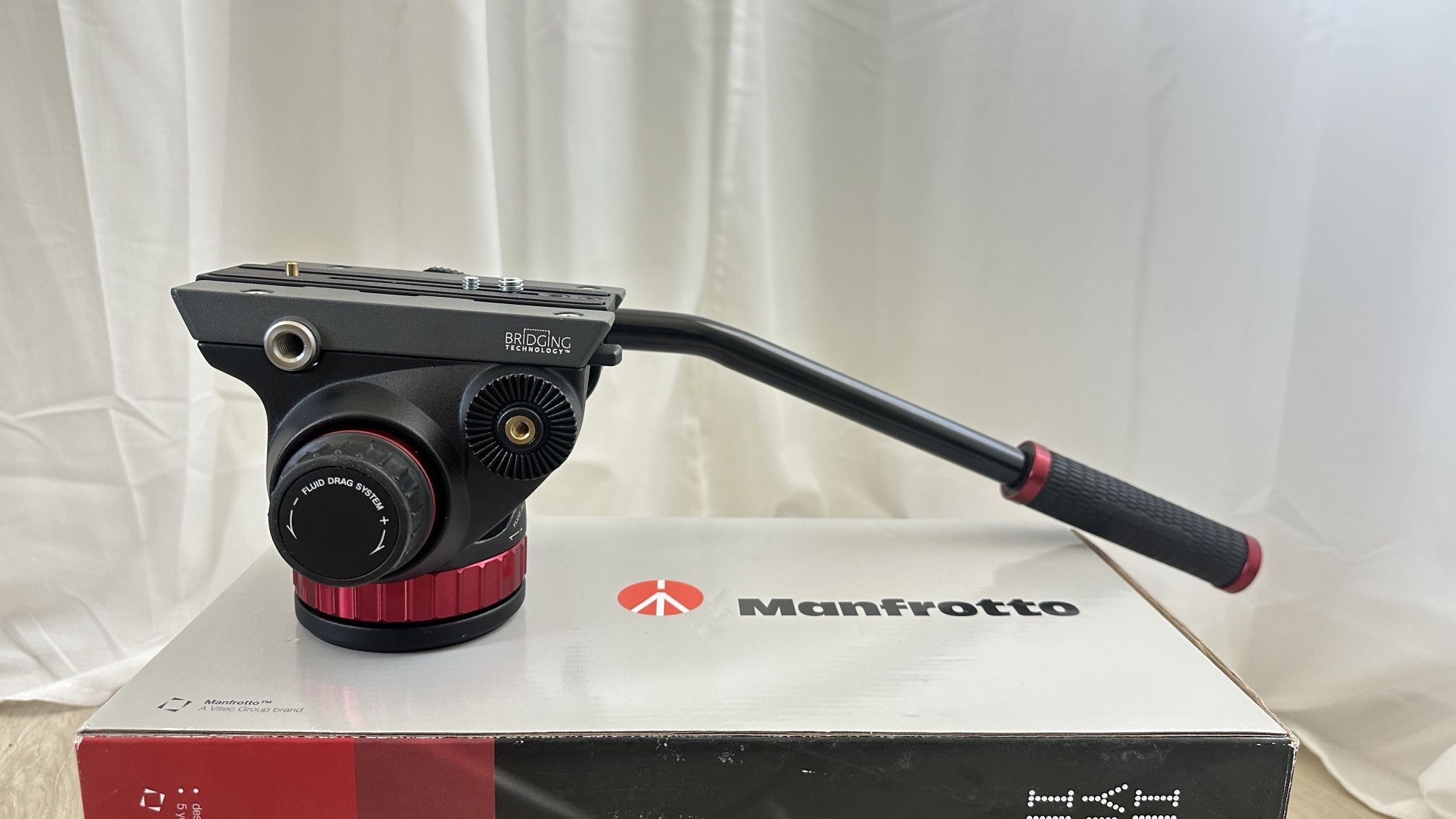 Manfrotto MVH502AH Pro Video Head – Flat Base (Like New)