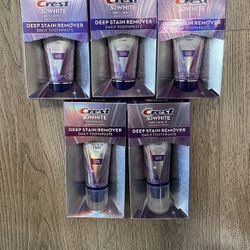 e. Crest 3DWhite Brilliance Deep Stain Remover Toothpaste Bundle $30