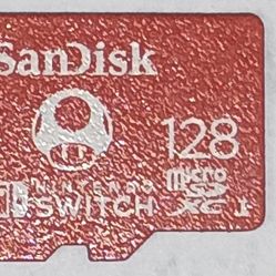 128 Gb Nintendo Micro SD Card