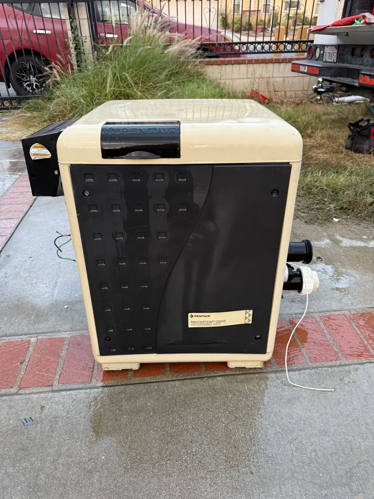 π Pool/Spa Pentair 400k BTUS NG heater