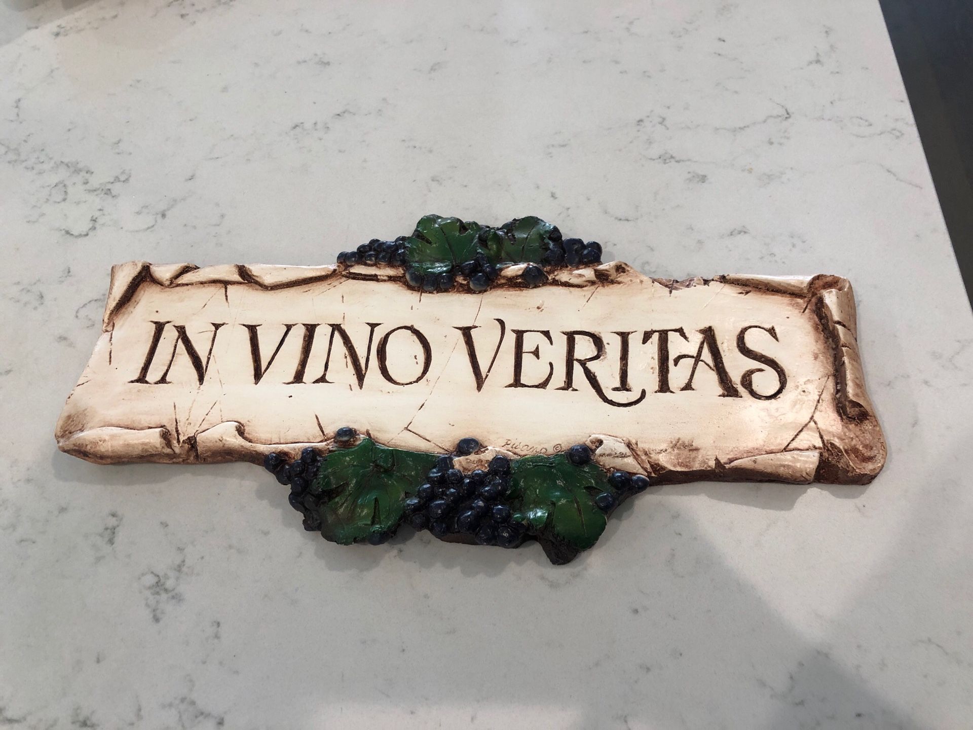 In Vino Veritas - "In wine there is truth"