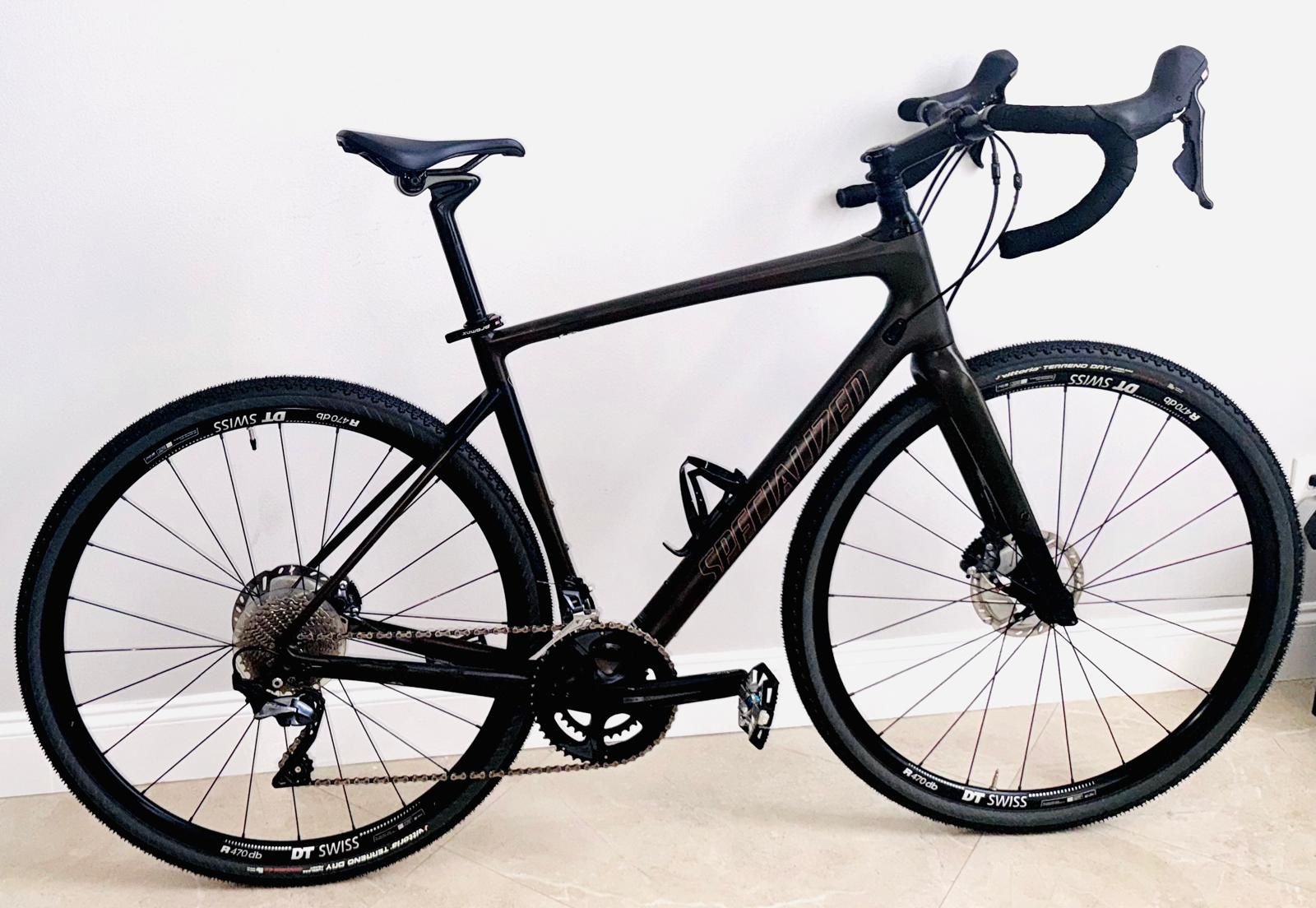 58cm XL 2019 Specialized Diverge Comp Disc FULL CARBON road bike gravel bike 11 speed Ultegra Looking for a fast, smooth, and capable gravel bike