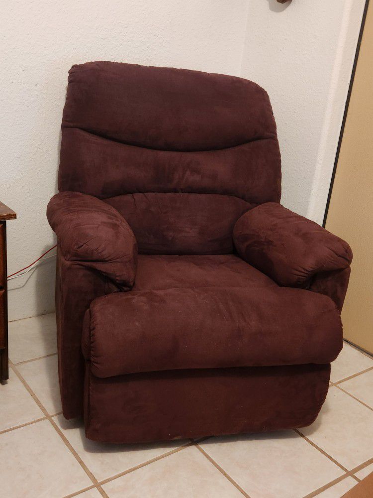 Small Brown Recliner