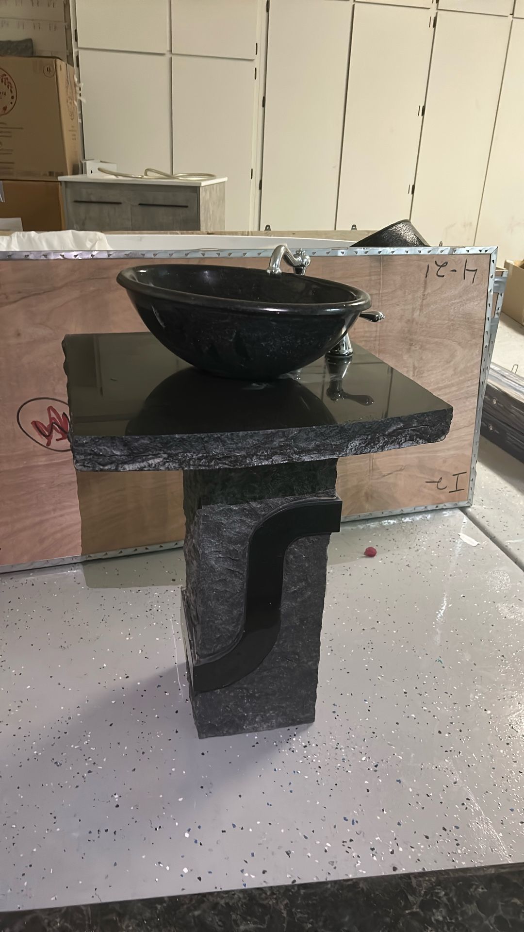 Midnight Granite Sink