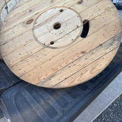 Wooden Spool Top (48 Inch Across) 