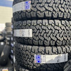 BFGoodrich All Terrain K02 285/70R17 In Stock 260$ Each