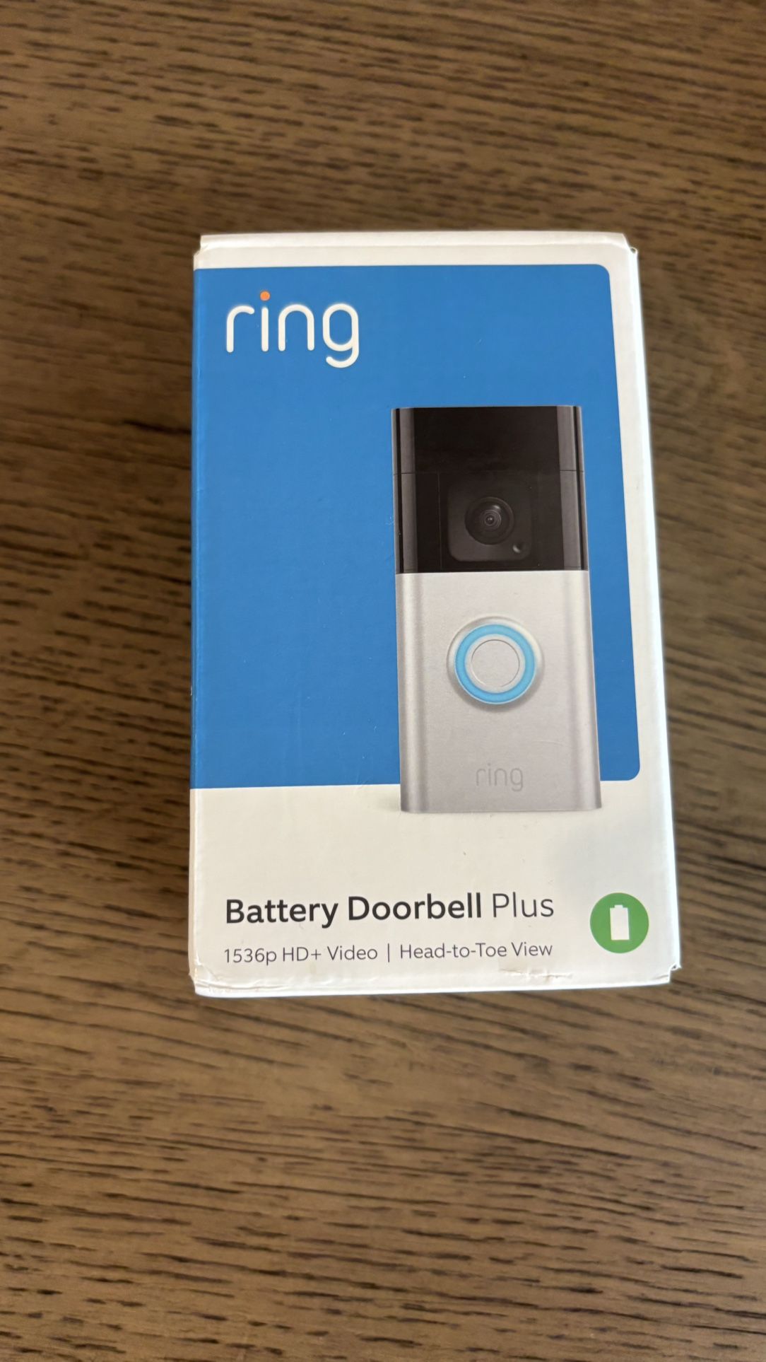 Ring Battery Doorbell Plus New