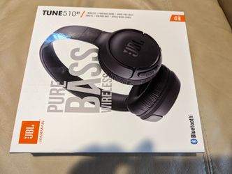 New Black JBL Tune 510BT