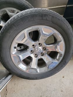 20" DODGE RAM 2019 2023 PICKUP FACTORY OEM CHROME CLAD 20x9 WHEEL RIMS