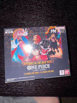 Op09 booster box mint condition