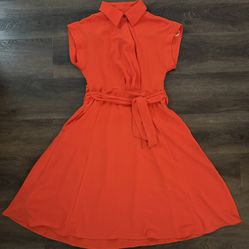 NWT Orange Stunning Dress