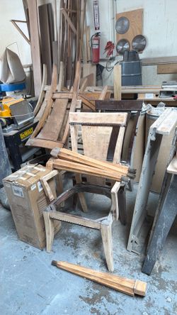 Table 8 chairs.