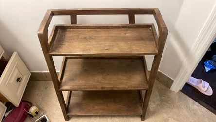 Wood Bookshelf/ Shelving Unit