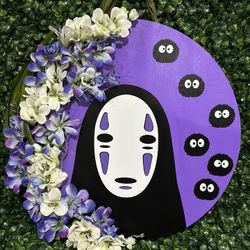 Anime Studio Ghibli No Face Decor Circle Wreath