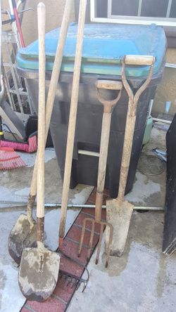 Vintage construction tools