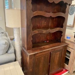 Solid Wood Hutch