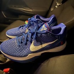 Used Kobe 6 Dodgers Nike Men’s Size 9.5