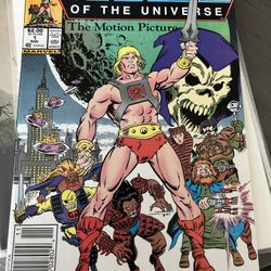 Masters Of The Universe He-Man Comic Book 