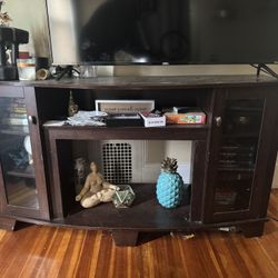 TV Stand With Cabinets 