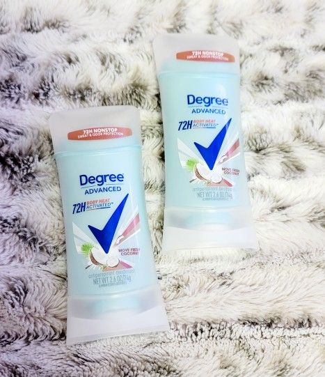 NEW 2 Degree Advanced Coconut Deodorant