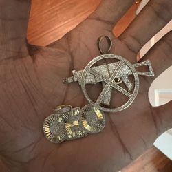 Jewelry Rings Pendants Watch & Tennis Necklace Package deal 