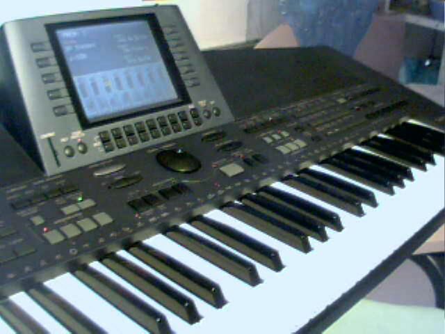 Technics KN5000 LCD Display