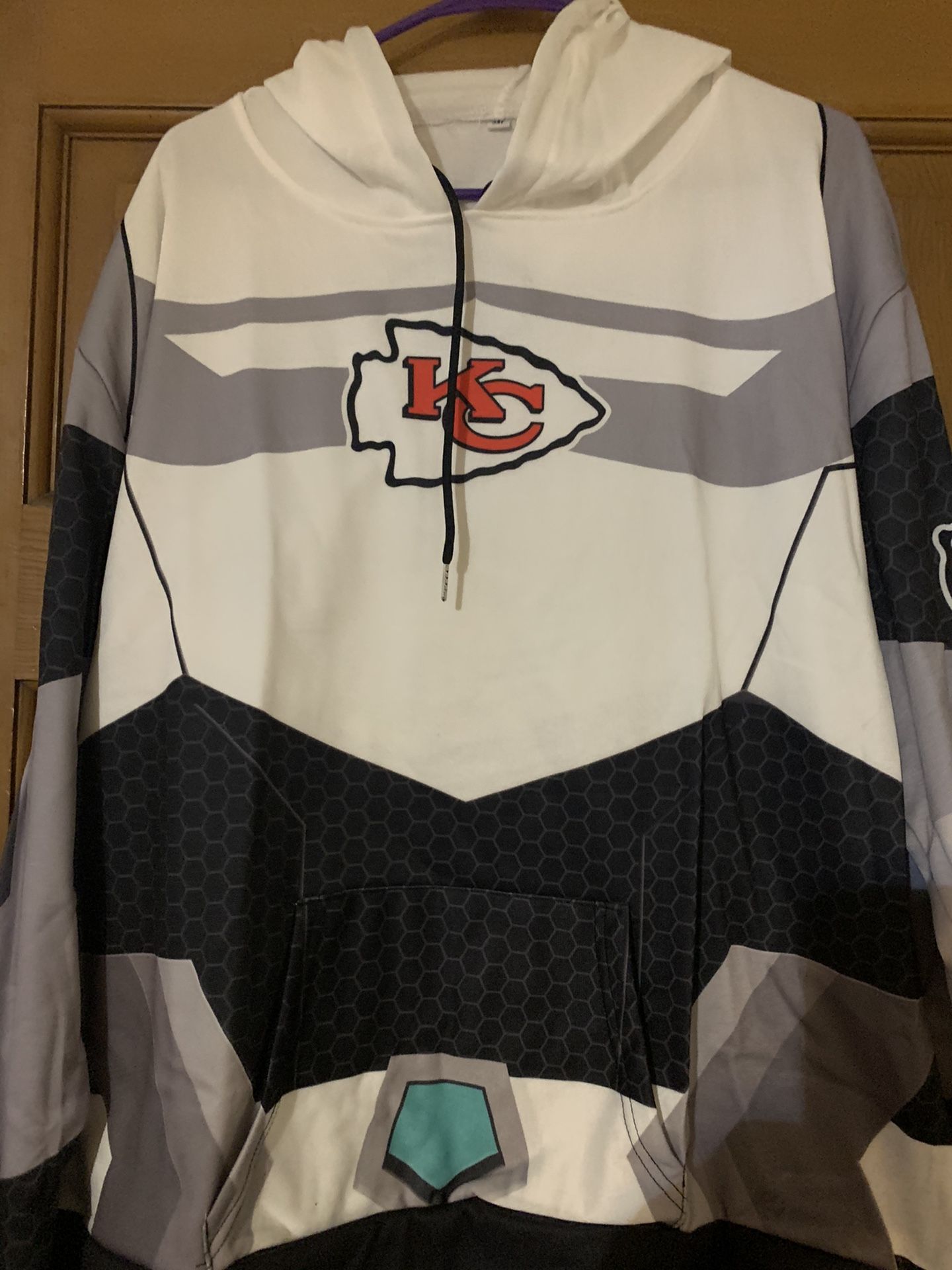 Several chiefs hoodies