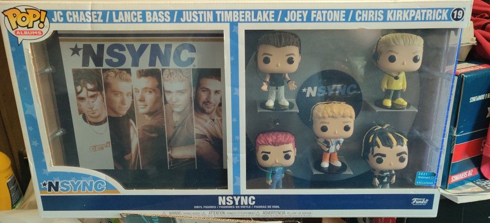 Nsync funko pop Set New