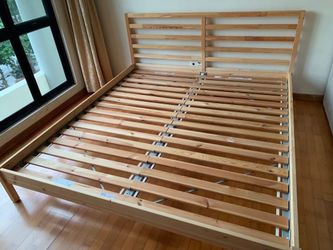 IKEA Tarva queen bed frame…delivery available