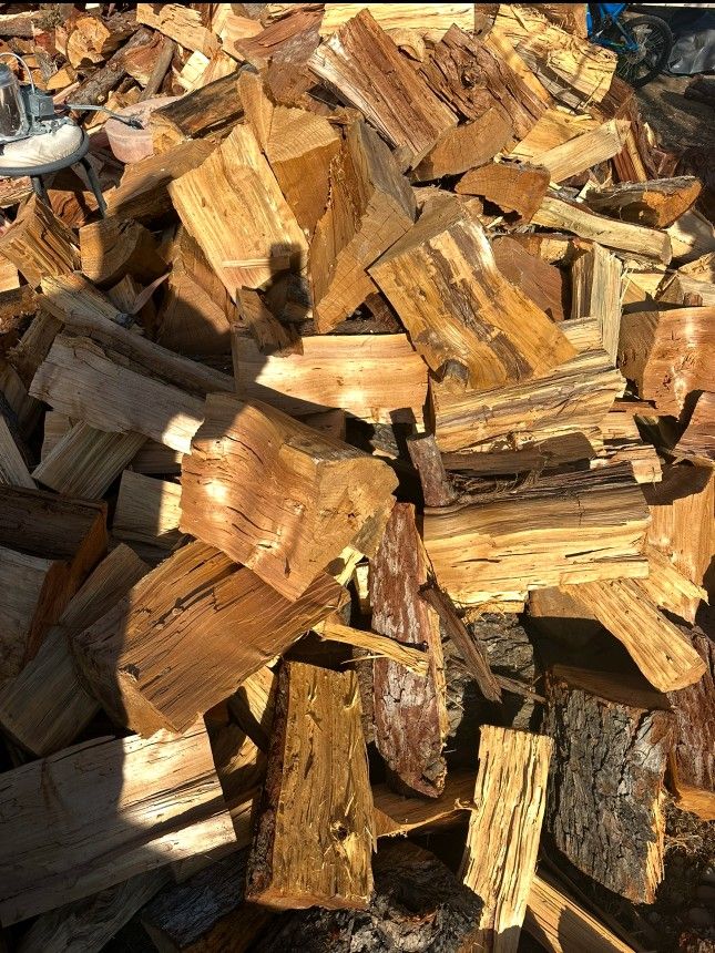 Dry Split Almond Mix Firewood!!!Ready Too Burn Seasoned Wood!!!