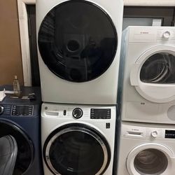 GE Stackable Washer and Dryer Set