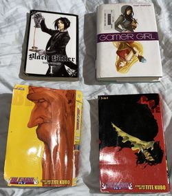 Shonen Jump Boeach manga japanese books Lot gamer black butler (READ DESC)