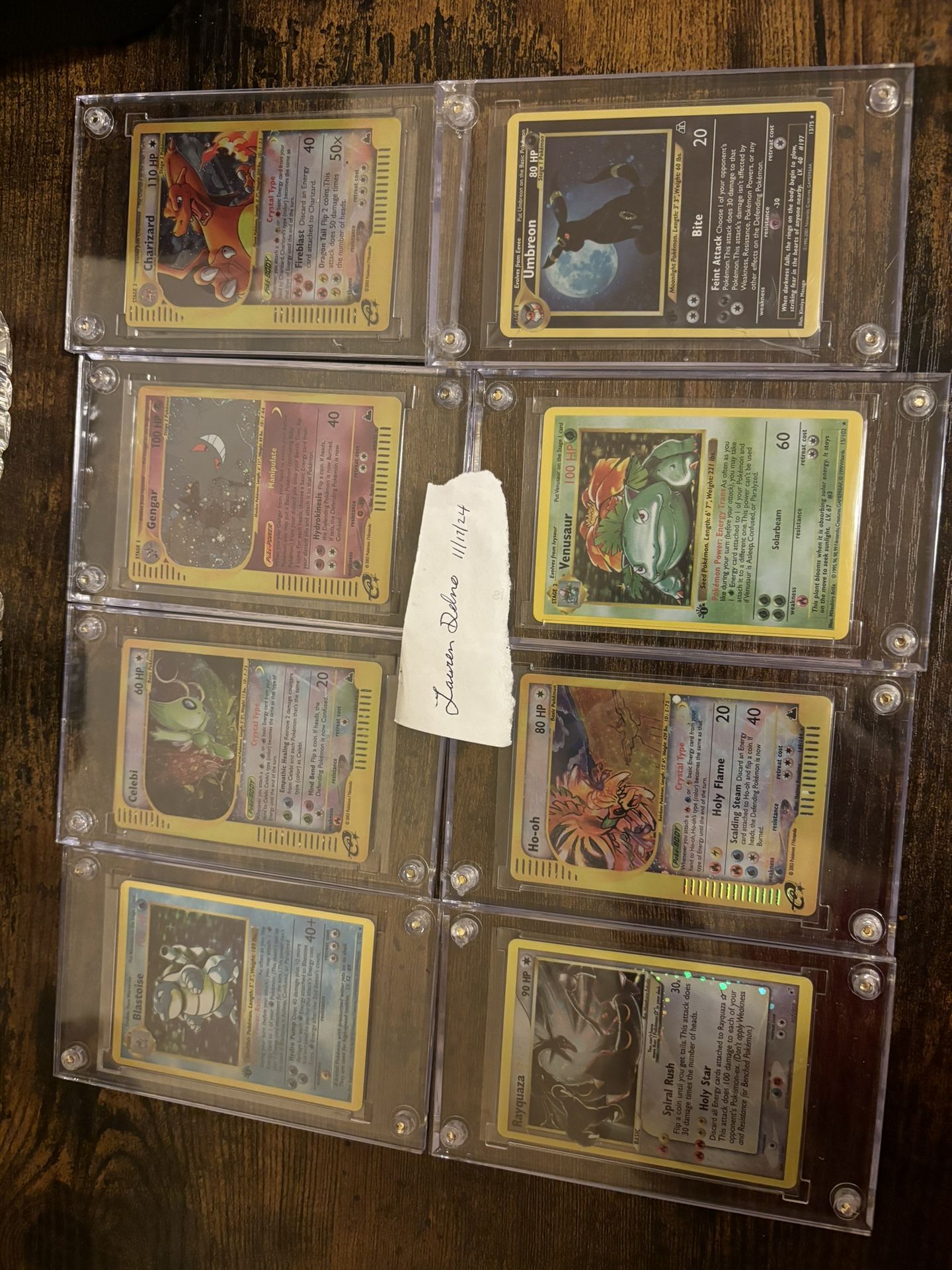 Brothers Old Pokemon Collection