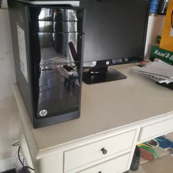 HP Desktop & Monitor