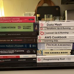 16 Coding/ML/Stats Books