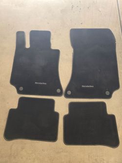 Mercedes Benz original floor mats