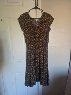 Madewell Floral Midi Dress XL
