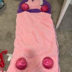 Costco kids sleeping bag unicorn