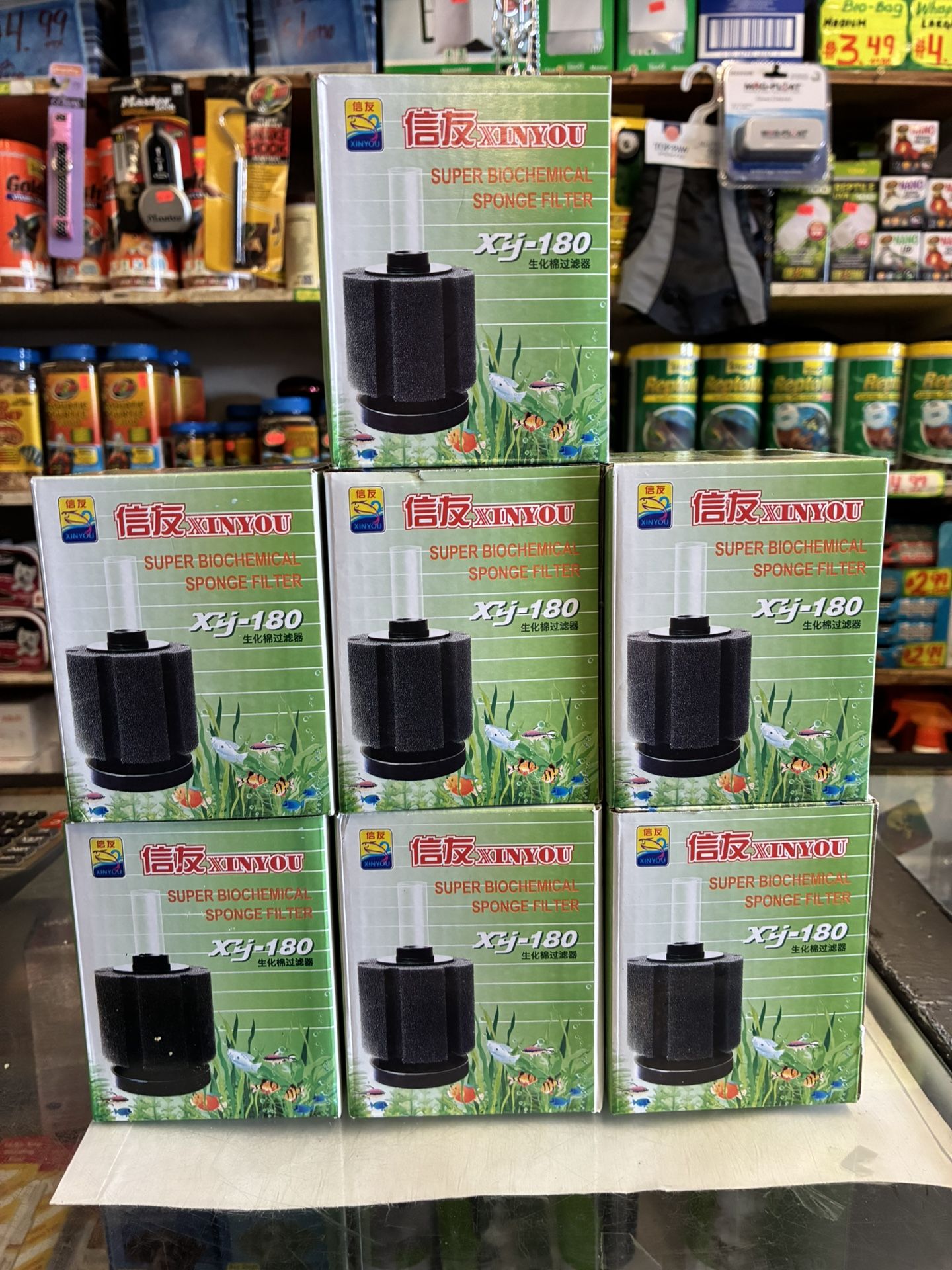 Fish Sponge Filter For 2-15 Gallons