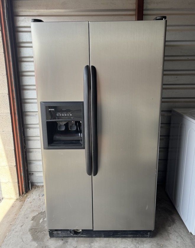 Kenmore Stainless Steel Refrigerator And Freezer