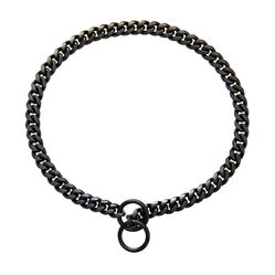 Custom Gold Silver Cuban Link Dog Collar, ID Tags Pet Collar for Small Medium Large Dogs