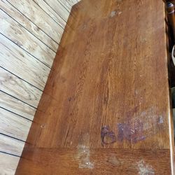 Kitchen Table Seats 6 Solid Oak 