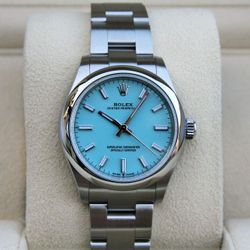 ROLEX 277200 OYSTER PERPETUAL 31MM TIFFANY DIAL - T7847