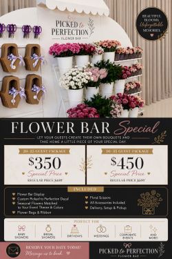 Bloom Bar Flower Bar